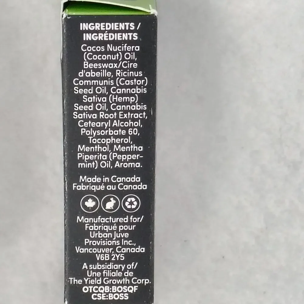 Urban Juve Ultra Hydrating Lip Balm Beeswax Nourishing 0.14oz. Lot of 2 Sealed